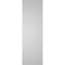 Ekena Millwork Vertical Surface Mount PVC Gable Vnt: Non-Functional, w/2"W x 1-1/2"H, Brickmould Frame, 12"W x 38"H GVPVE12X3802SN - alternate 3